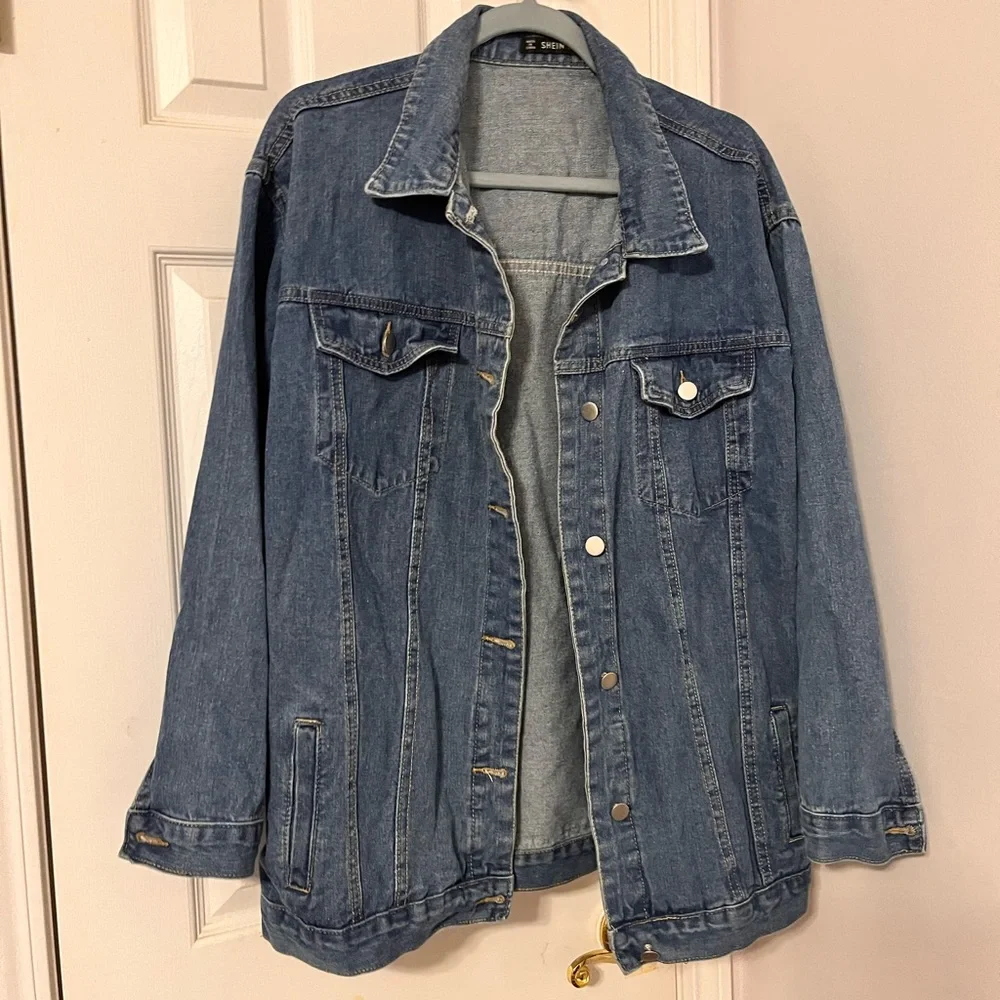 Pop Art Denim Jacket - Picture 2 of 3